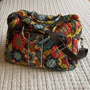 Vera Bradley Shower Power weekender/duffle